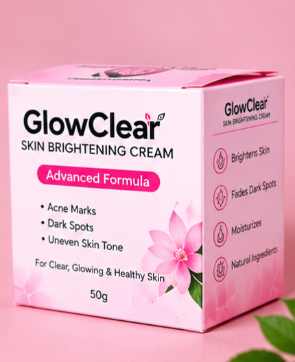 GlowClear Skin Brightening Cream – Advanced Formula for Acne Marks, Dark Spots & Uneven Skin Tone - Image 7