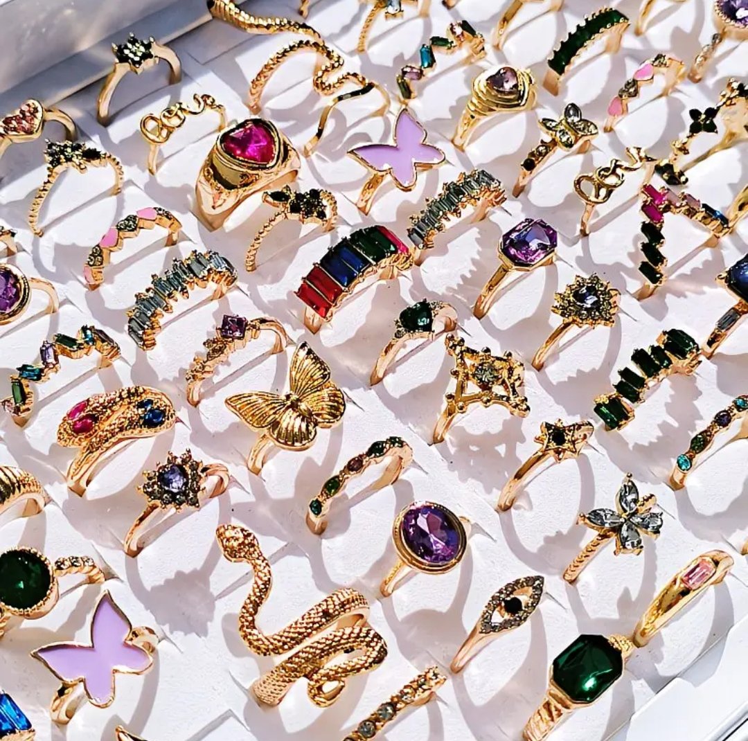 20Pcs/Lot Finger Ring Jewelry