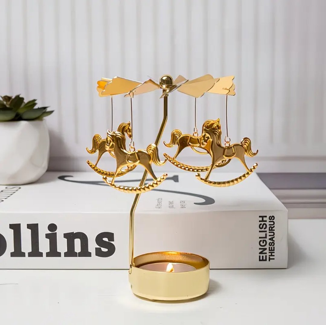 Romantic Rotating Candle Holder - Image 6