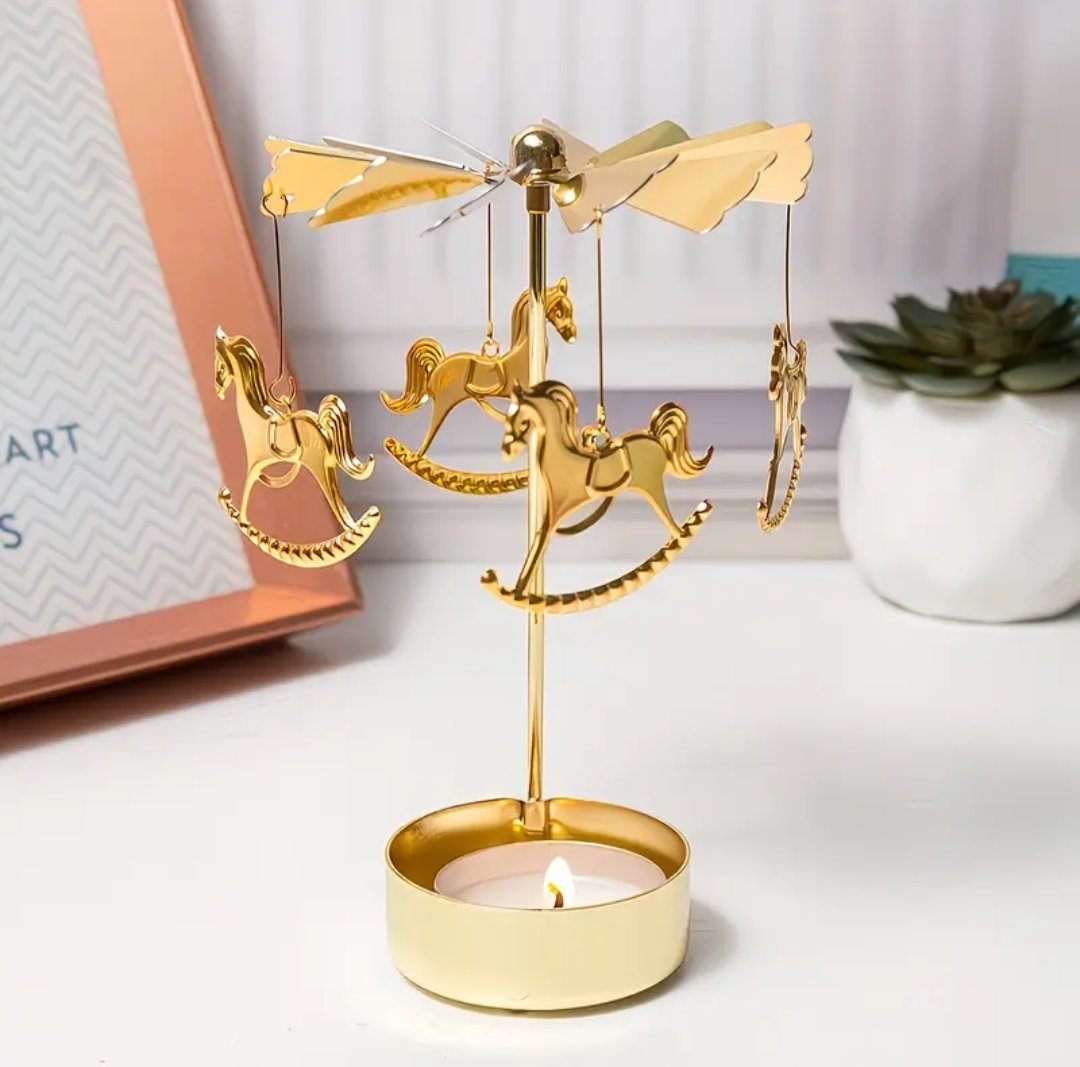 Romantic Rotating Candle Holder - Image 8