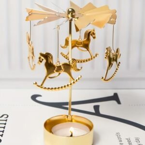 Romantic Rotating Candle Holder