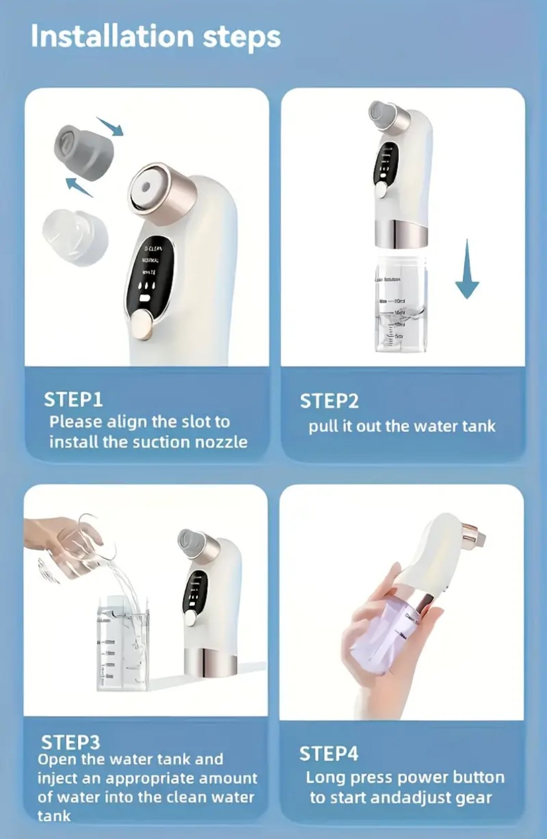 6-In-1 Electric Blackhead Remover - Image 5