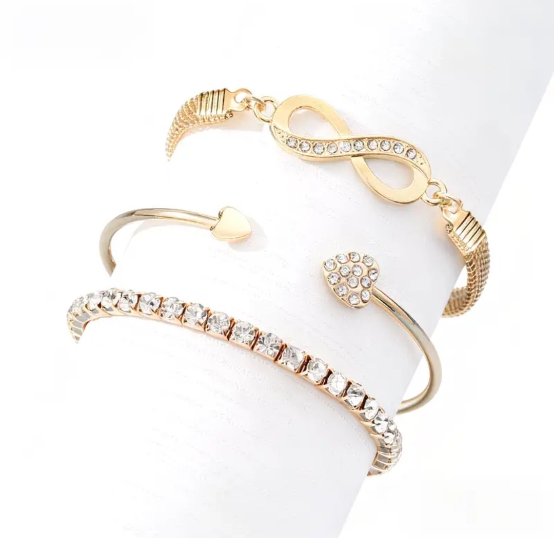 103pcs Fashion Elegant Heart Butterfly Necklace Set with Cubic and Christmas Theme Earrings - Image 7