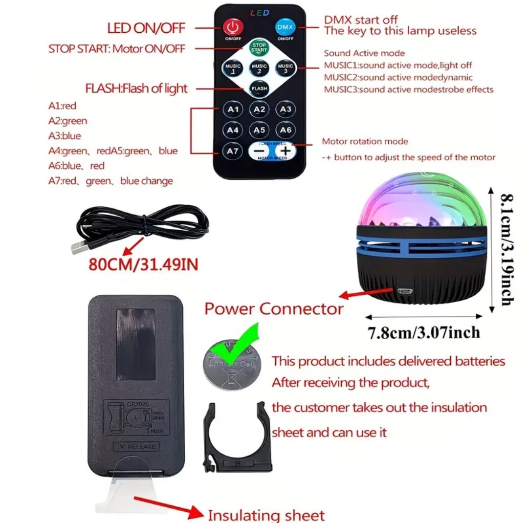 16-Color Aurora USB Light - Image 8