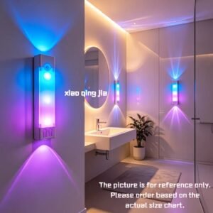 1pc Xiao Qing Jia New Creative RGB Double Cat-Eye Smart LED Light