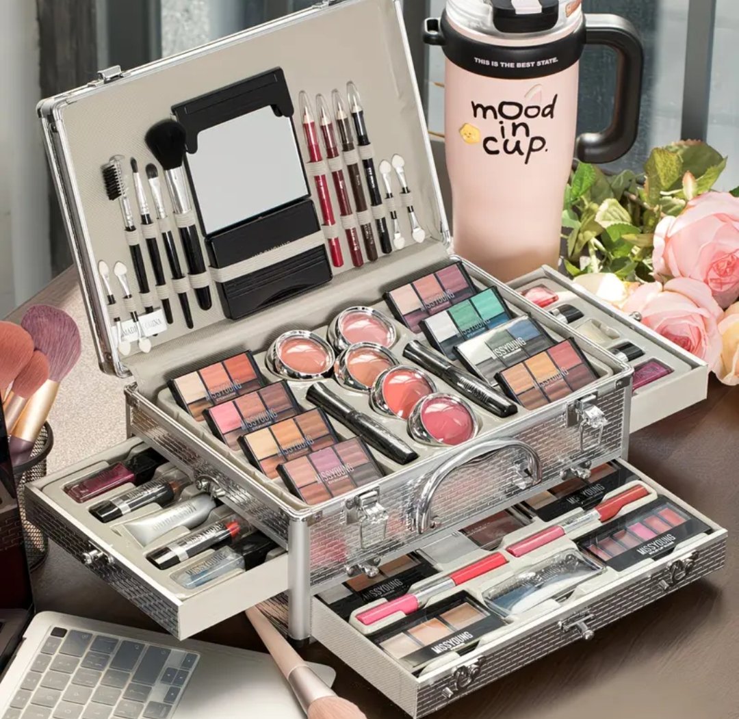 106pcs Luxury Makeup Gift Set: All-In-One Makeup Box Kit