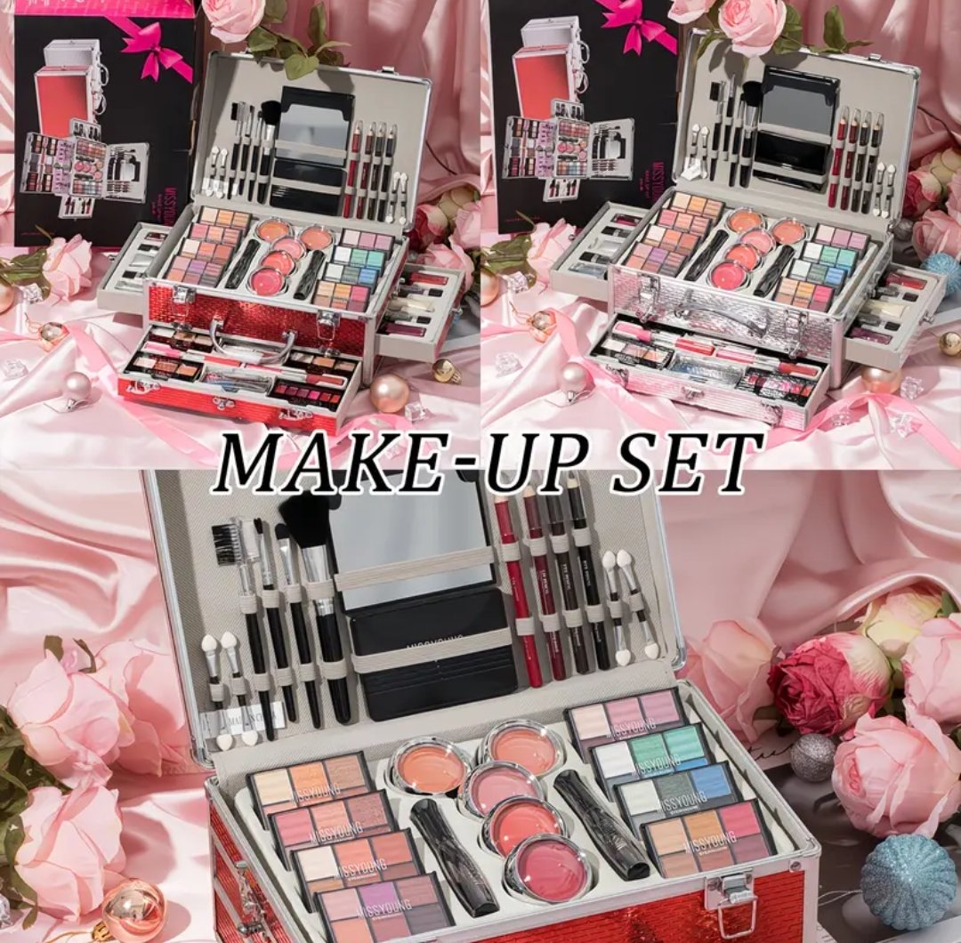 106pcs Luxury Makeup Gift Set: All-In-One Makeup Box Kit - Image 2