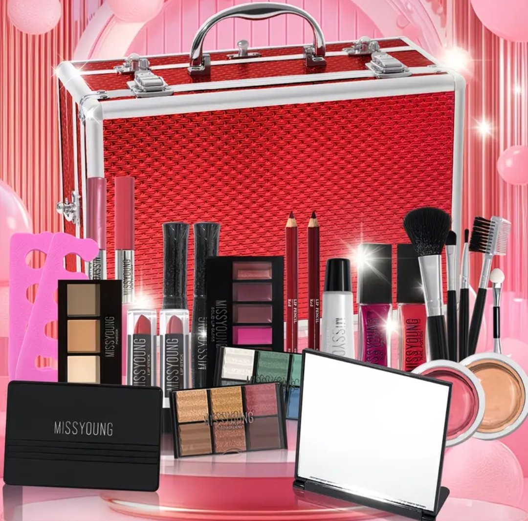 106pcs Luxury Makeup Gift Set: All-In-One Makeup Box Kit - Image 4
