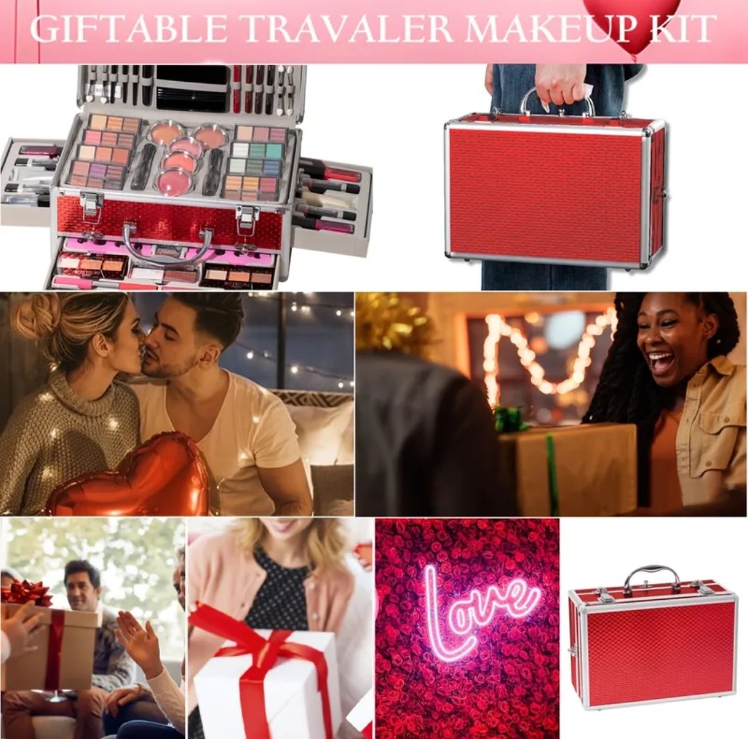 106pcs Luxury Makeup Gift Set: All-In-One Makeup Box Kit - Image 11