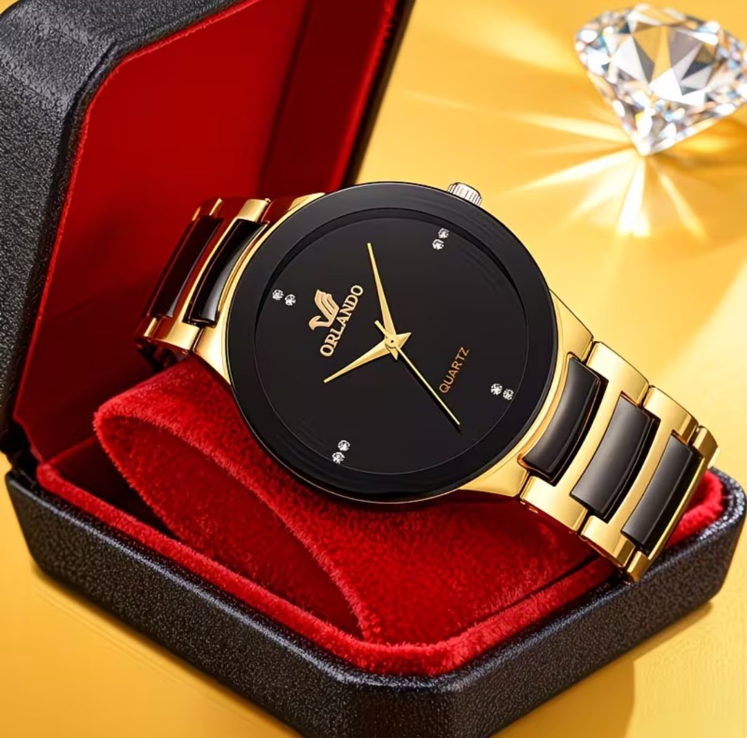 Fashion 2pcs Couple'S Quartz Watch Set - Image 3
