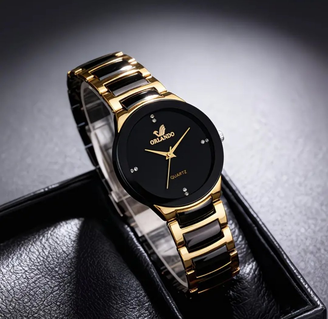 Fashion 2pcs Couple'S Quartz Watch Set - Image 10