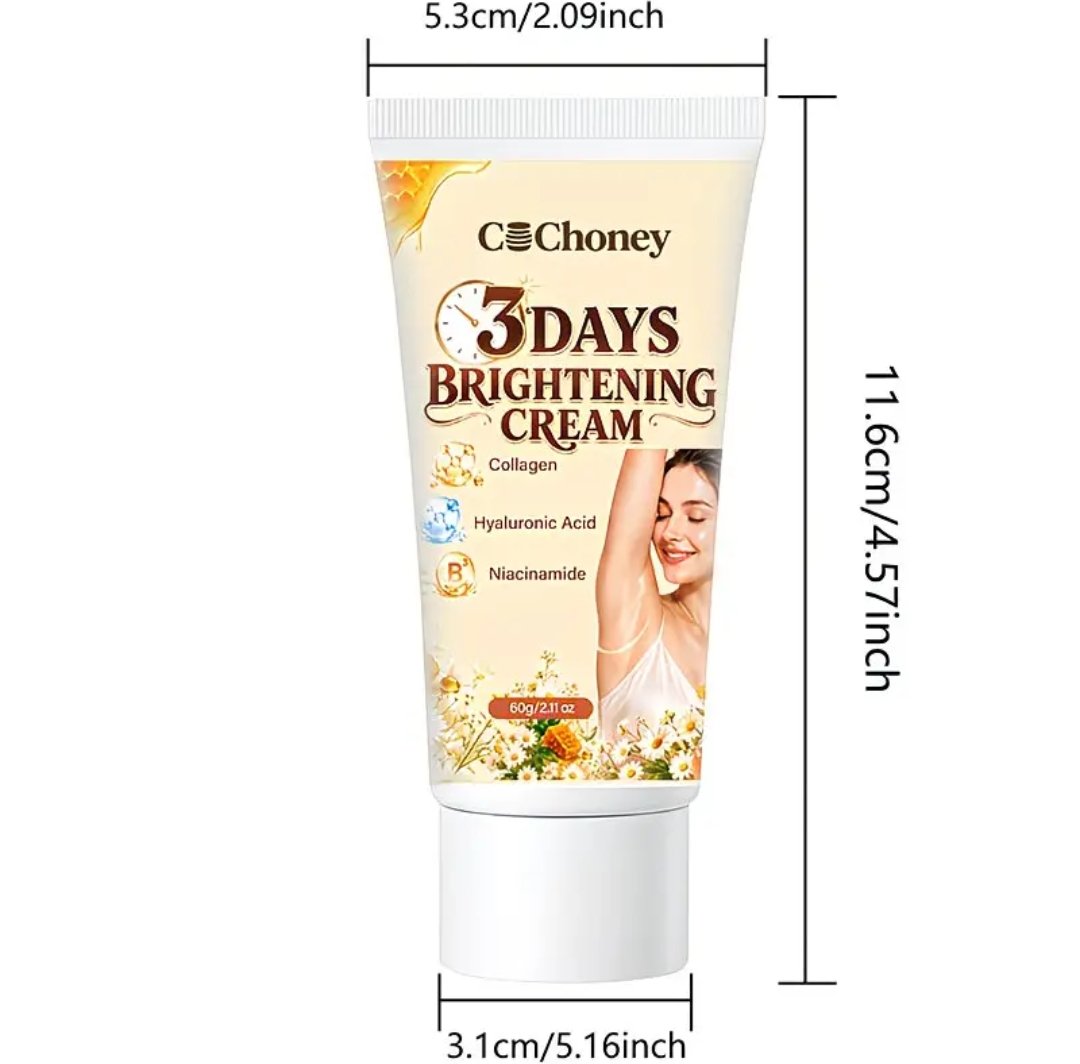 Brightening Body Lotion, Body Cream, Brightening Underarm Skin, Suitable for Underarms - Image 4