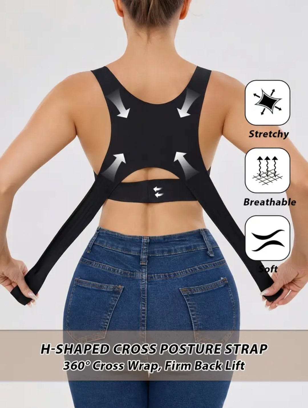 Women's Adjustable Front-Closure Push-Up Bra - Image 3