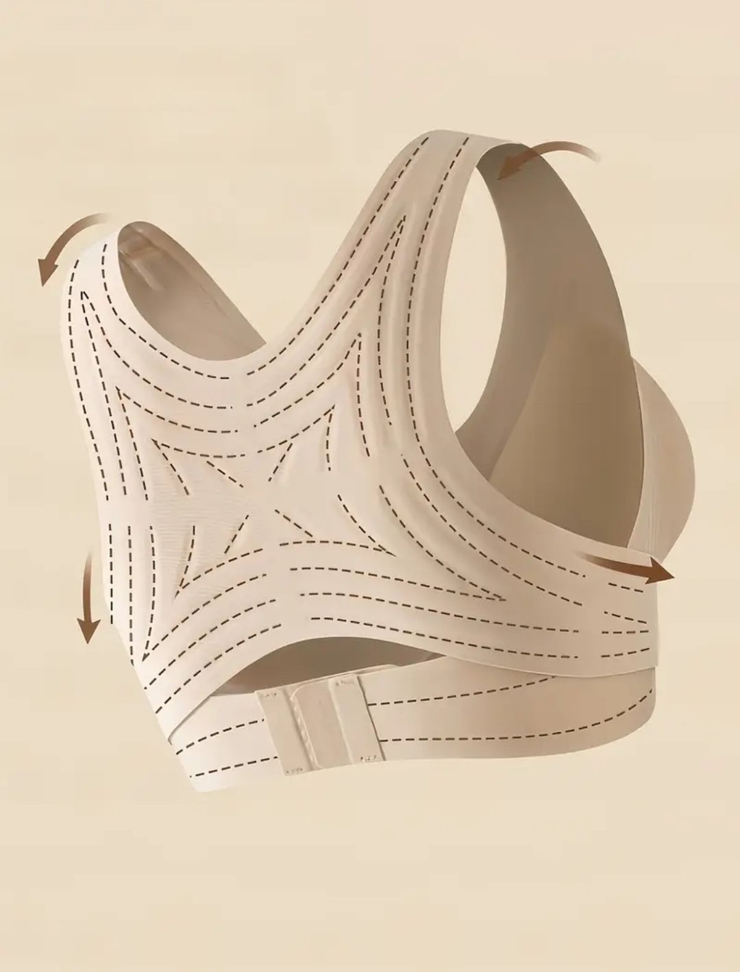 Women's Adjustable Front-Closure Push-Up Bra - Image 11